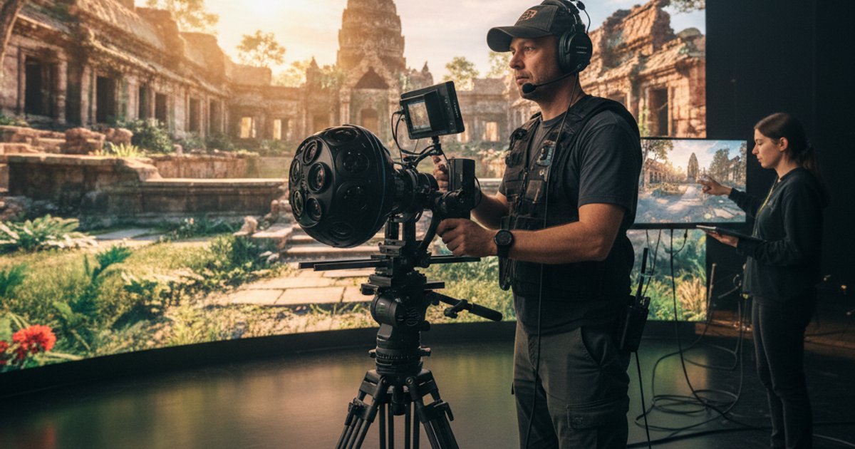 Cinematography courses adapting to virtual production and 360-degree cameras