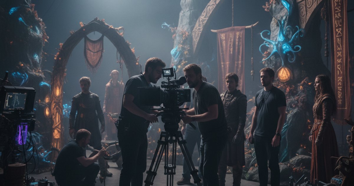 Cinematography courses teach visual world-building on a film set
