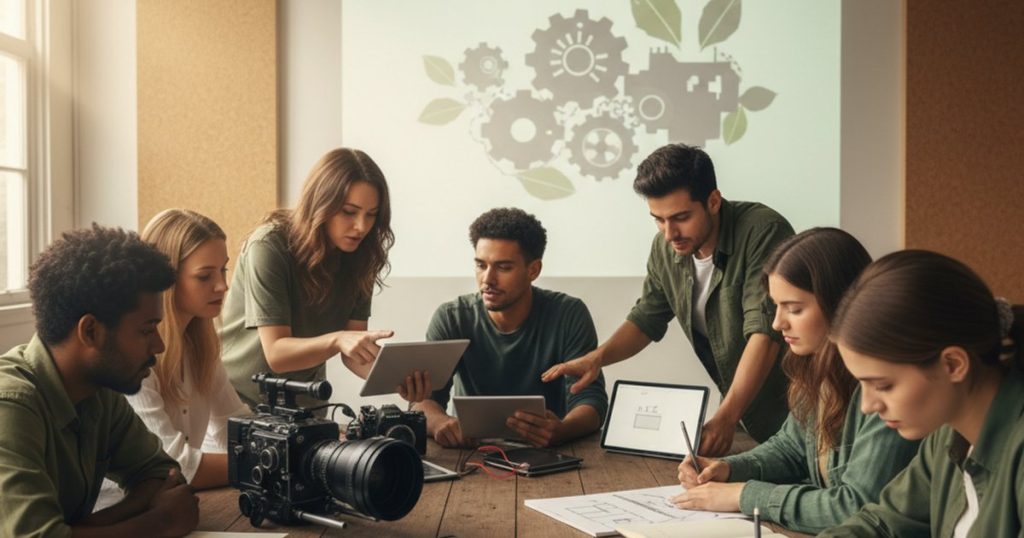 Featured image: Film Course Evolution: How Sustainable Production is Reshaping Cinematography Training