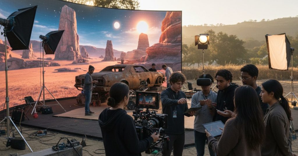 Featured image: Virtual Production Boom: How Film Course & Cinematography Programs Are Adapting