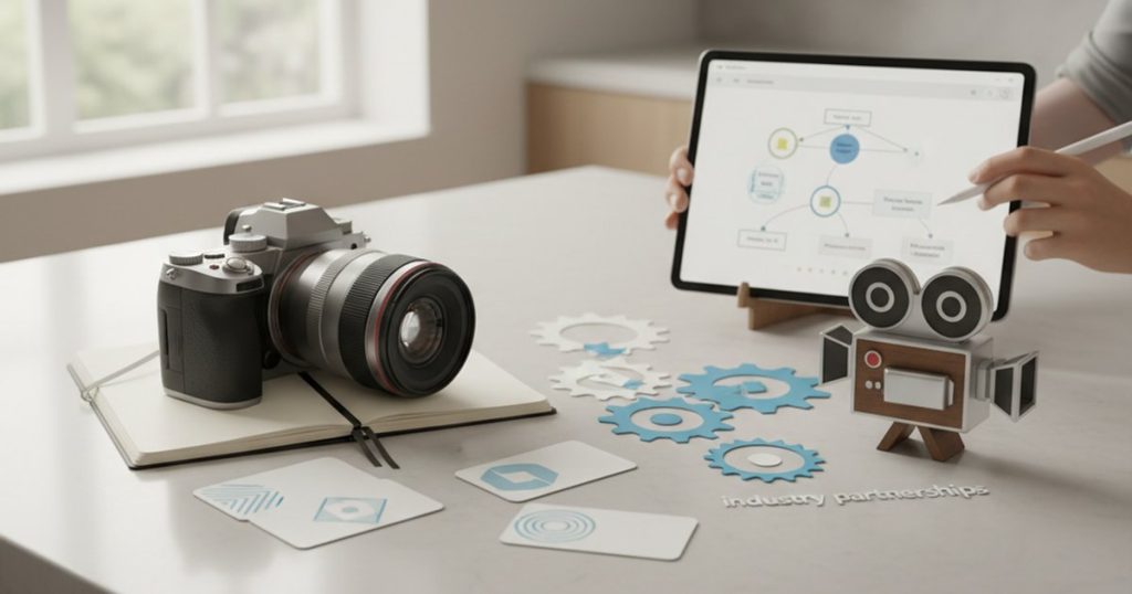 Featured image: Film Course Evolution: Micro-Credentials & Industry Partnerships Redefine Cinematography Training